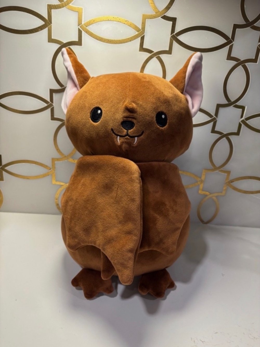 Xlarge Brown Bat Fiesta Plush Toy 14.5 inch Super Soft